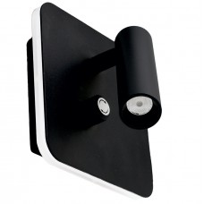 Φωτιστικό Reading Light LED 9W Φωτισμού Εμπρός-Πίσω Θερμό Φως Μαύρο 3-6611